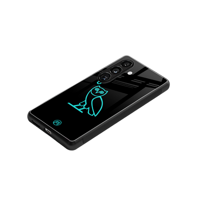 ovo back phone cover | glass case for samsung galaxy s24 fe