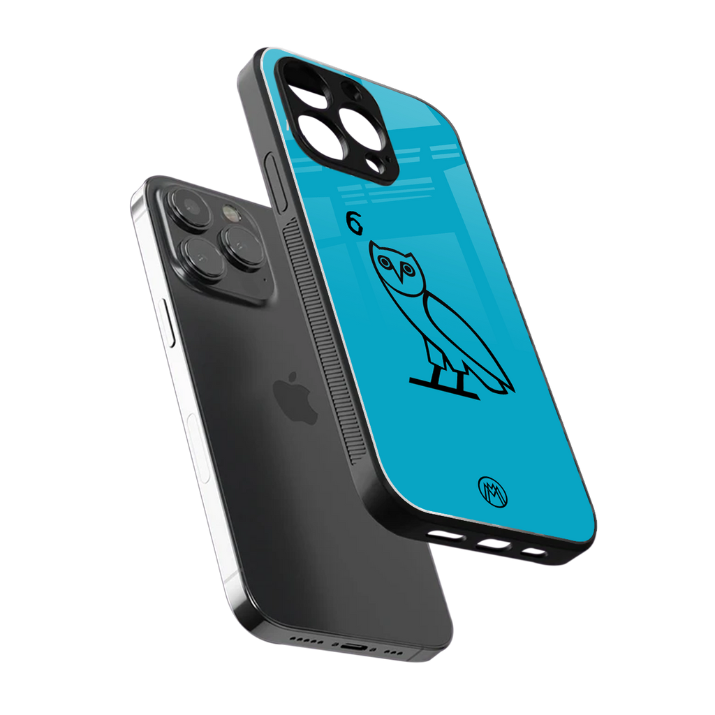 ovo sapphire back phone cover | glass case for iphone 13 pro
