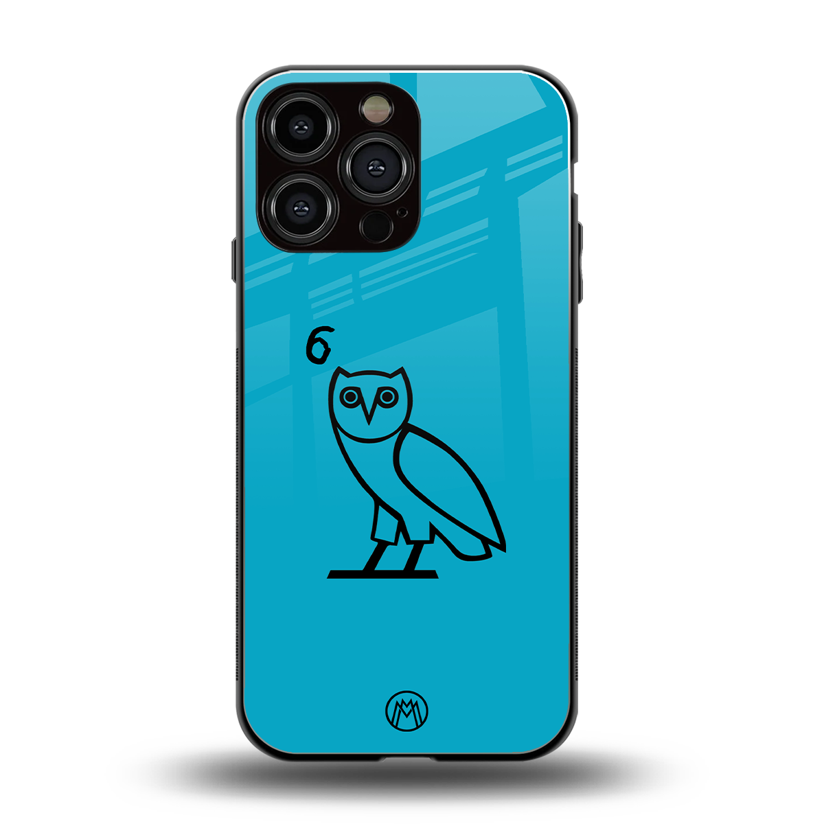 ovo sapphire back phone cover | glass case for iphone 14 pro max