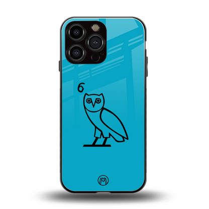 ovo sapphire back phone cover | glass case for iphone 14 pro max