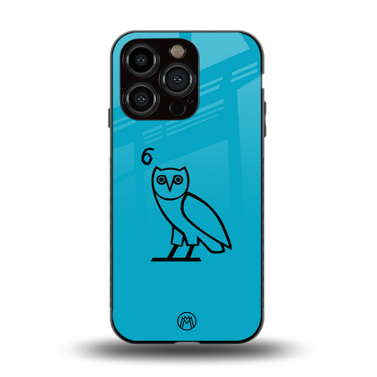 ovo sapphire back phone cover | glass case for iphone 15 pro