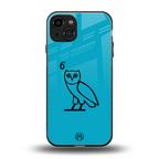 ovo sapphire back phone cover | glass case for iphone 14