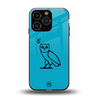 ovo sapphire back phone cover | glass case for iphone 16 pro
