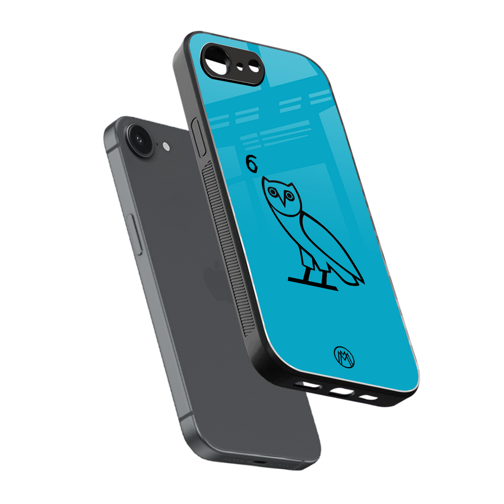 ovo sapphire back phone cover | glass case for iphone 16e