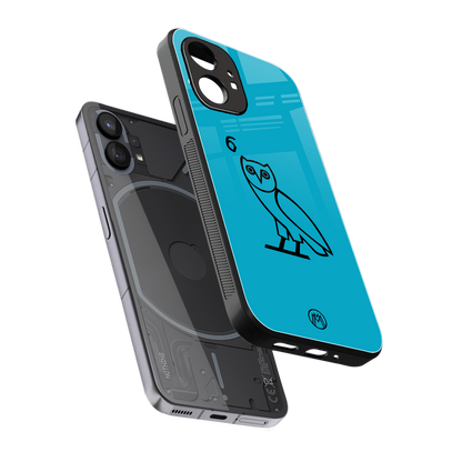 ovo sapphire back phone cover | glass case for nothing phone 1