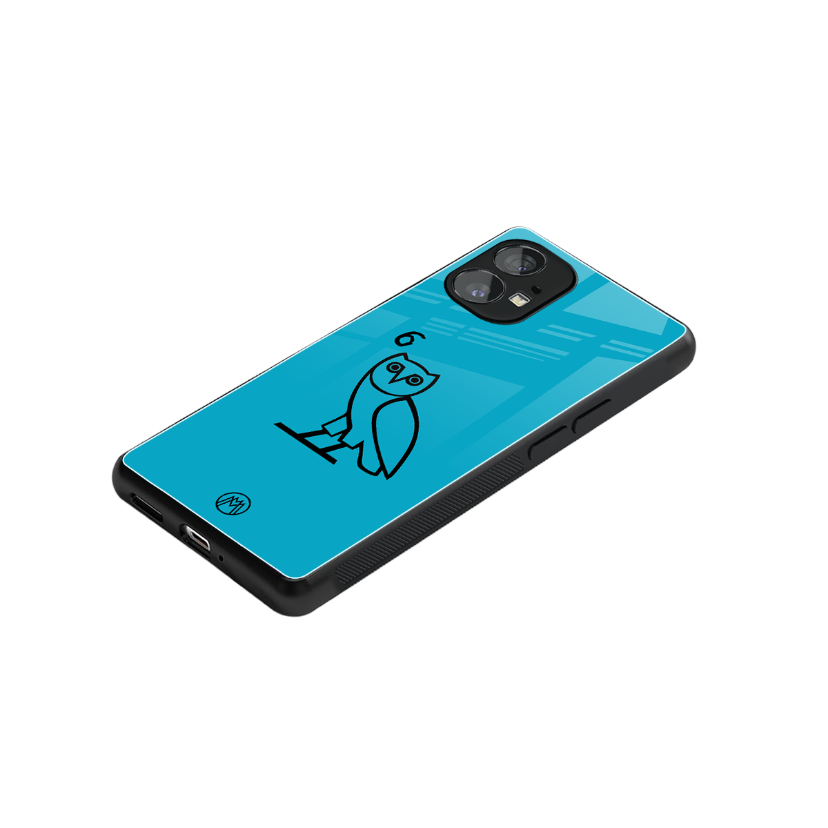 ovo sapphire back phone cover | glass case for nothing phone 1