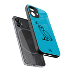 ovo sapphire back phone cover | glass case for nothing phone 2