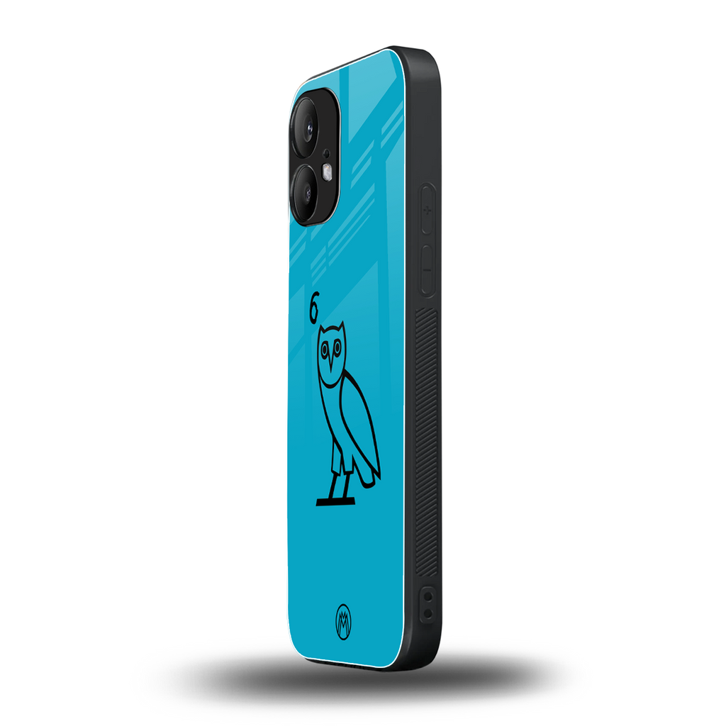 ovo sapphire back phone cover | glass case for nothing phone 2