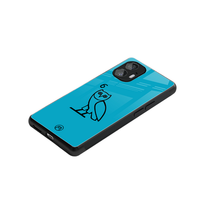 ovo sapphire back phone cover | glass case for nothing phone 2