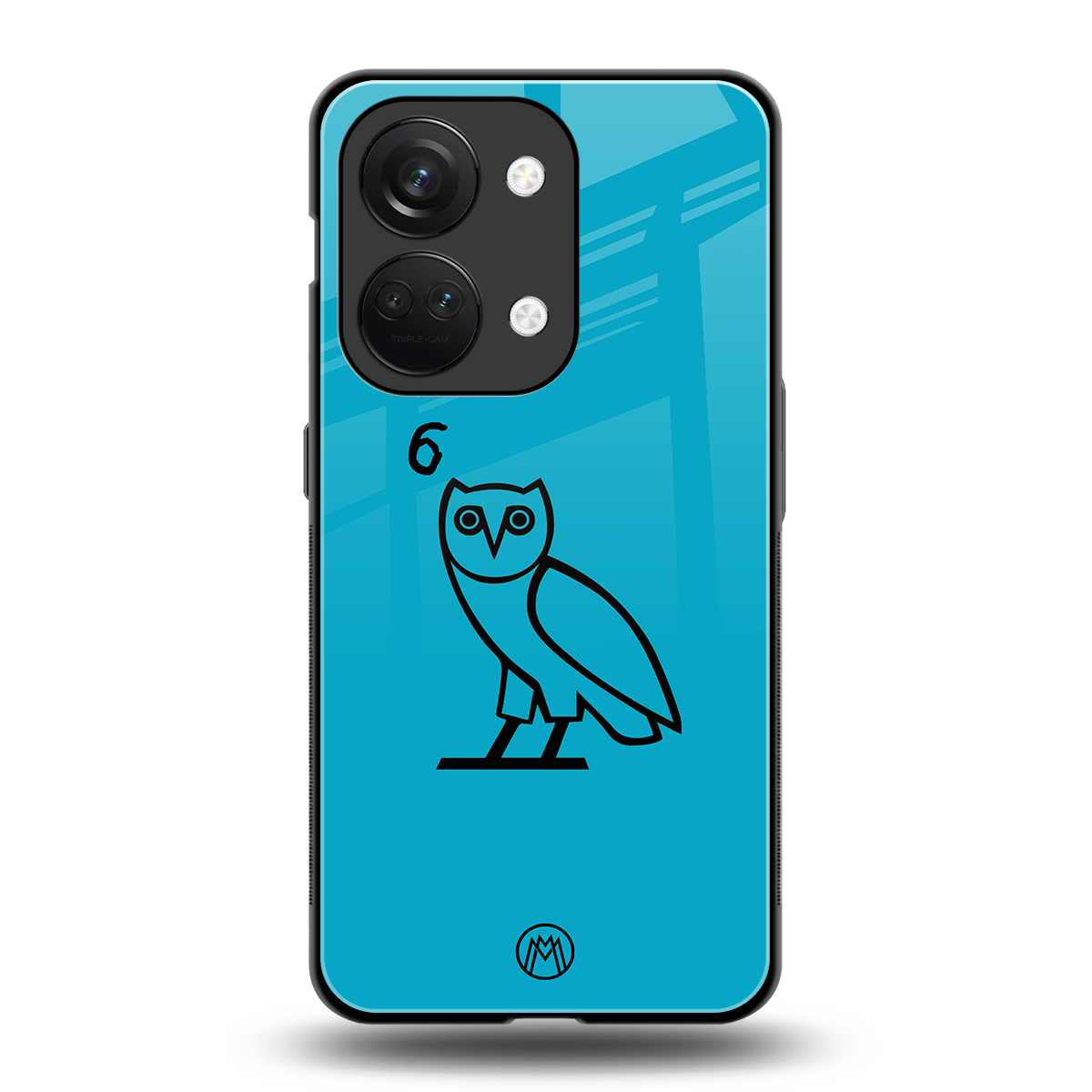 ovo sapphire back phone cover | glass case for oneplus nord 3