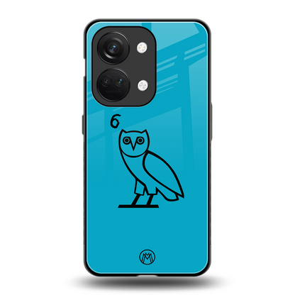 ovo sapphire back phone cover | glass case for oneplus nord 3