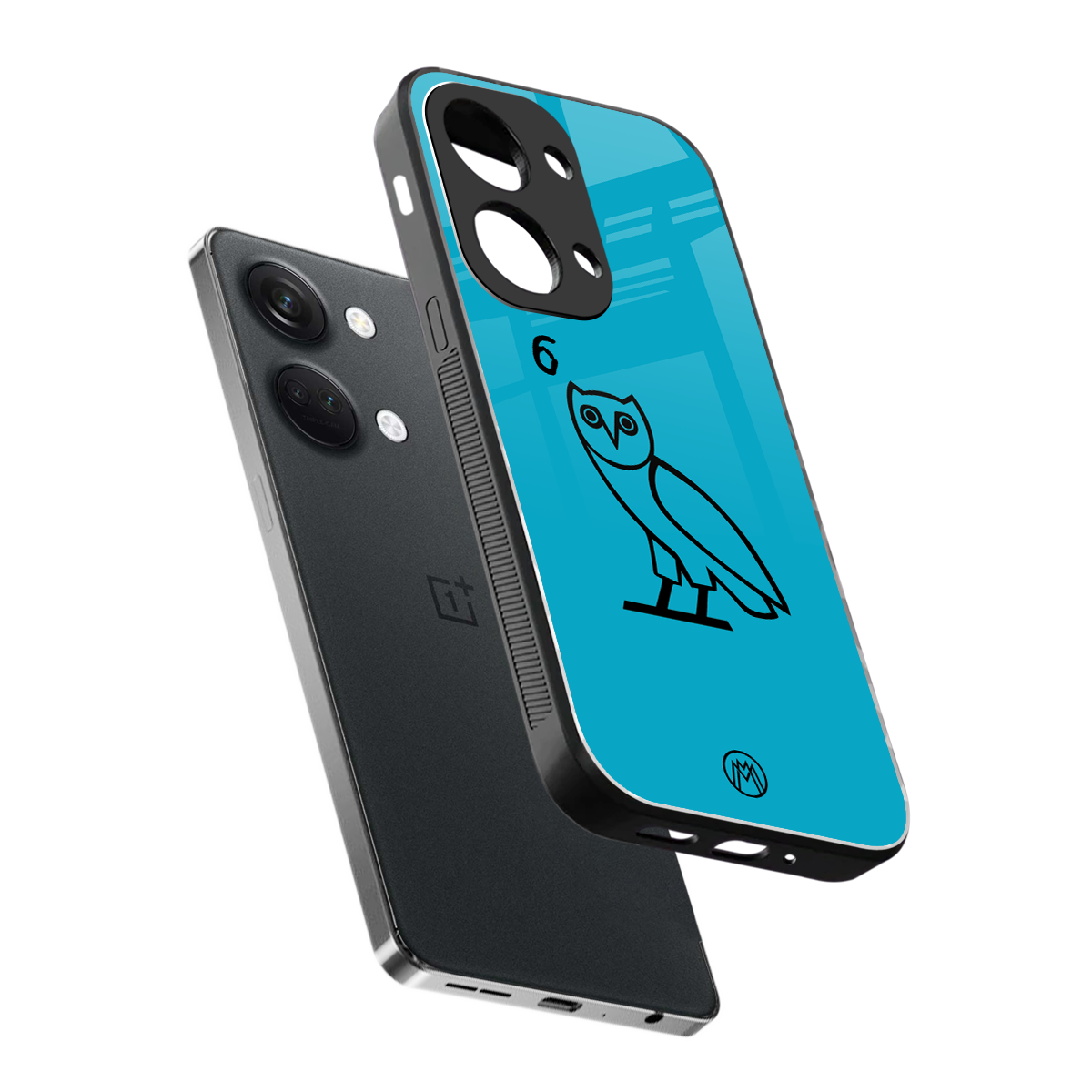 ovo sapphire back phone cover | glass case for oneplus nord 3