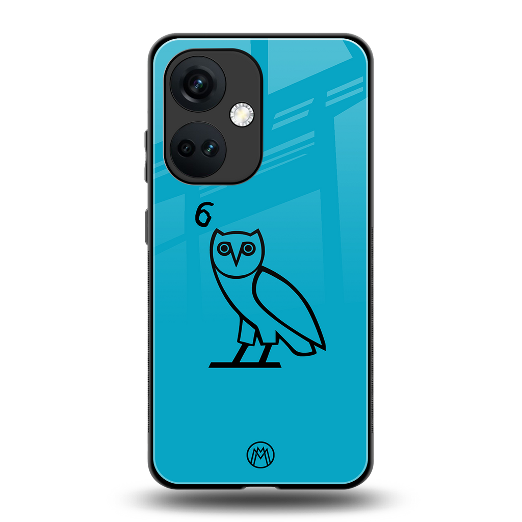 ovo sapphire back phone cover | glass case for oneplus nord ce 3
