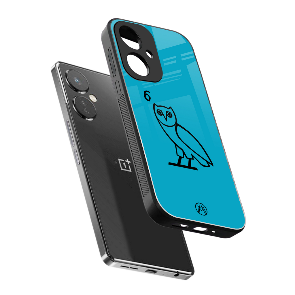 ovo sapphire back phone cover | glass case for oneplus nord ce 3
