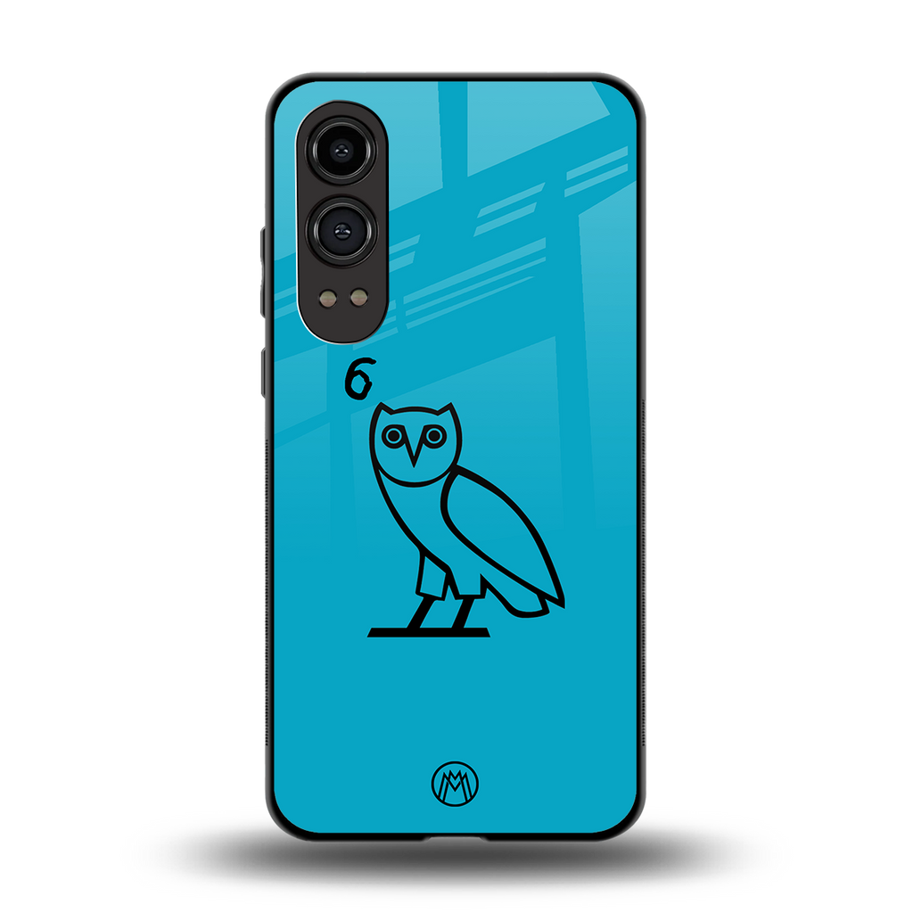 ovo sapphire back phone cover | glass case for oneplus nord ce 4 lite