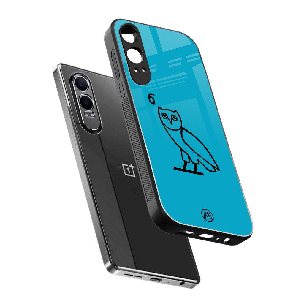 ovo sapphire back phone cover | glass case for oneplus nord ce 4 lite