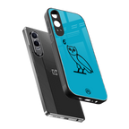 ovo sapphire back phone cover | glass case for oneplus nord ce 4 lite