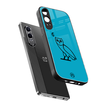 ovo sapphire back phone cover | glass case for oneplus nord ce 4 lite