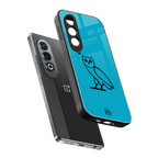 ovo sapphire back phone cover | glass case for oneplus nord ce 4