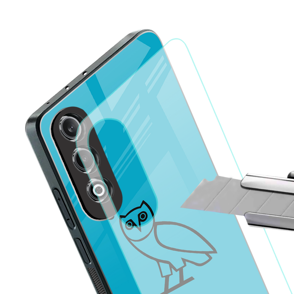 ovo sapphire back phone cover | glass case for oneplus nord ce 4