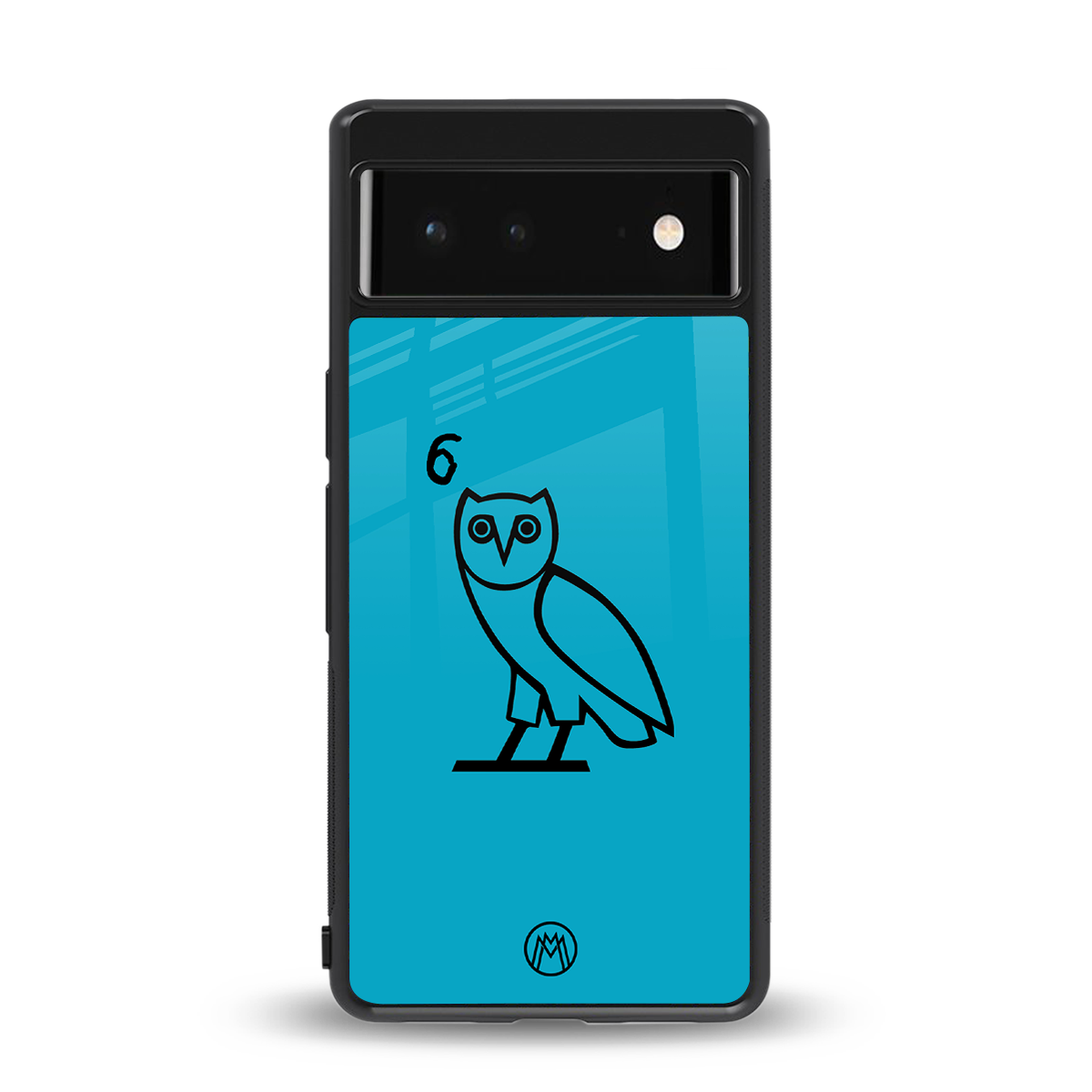 ovo sapphire back phone cover | glass case for google pixel 6