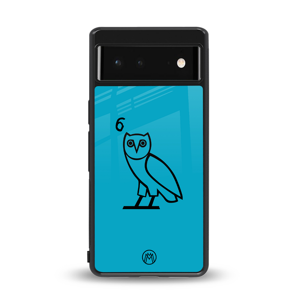 ovo sapphire back phone cover | glass case for Google Pixel 6A