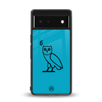 ovo sapphire back phone cover | glass case for Google Pixel 6A