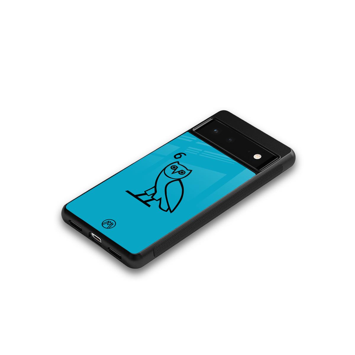 ovo sapphire back phone cover | glass case for google pixel 6