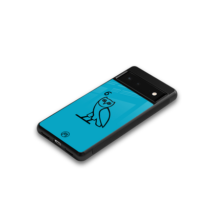 ovo sapphire back phone cover | glass case for Google Pixel 6A