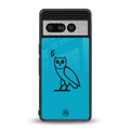ovo sapphire back phone cover | glass case for google pixel 7 pro