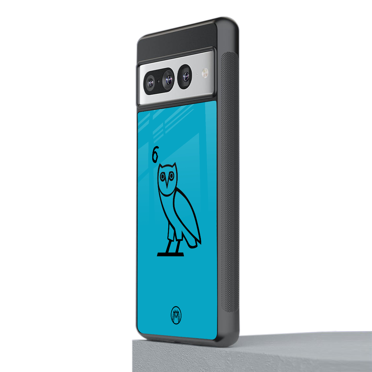 ovo sapphire back phone cover | glass case for google pixel 7 pro