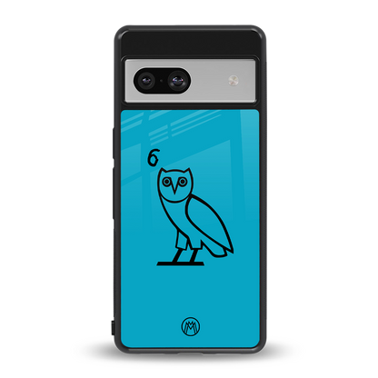 ovo sapphire back phone cover | glass case for Google Pixel 7A