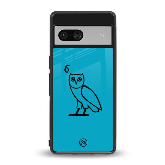 ovo sapphire back phone cover | glass case for Google Pixel 7A