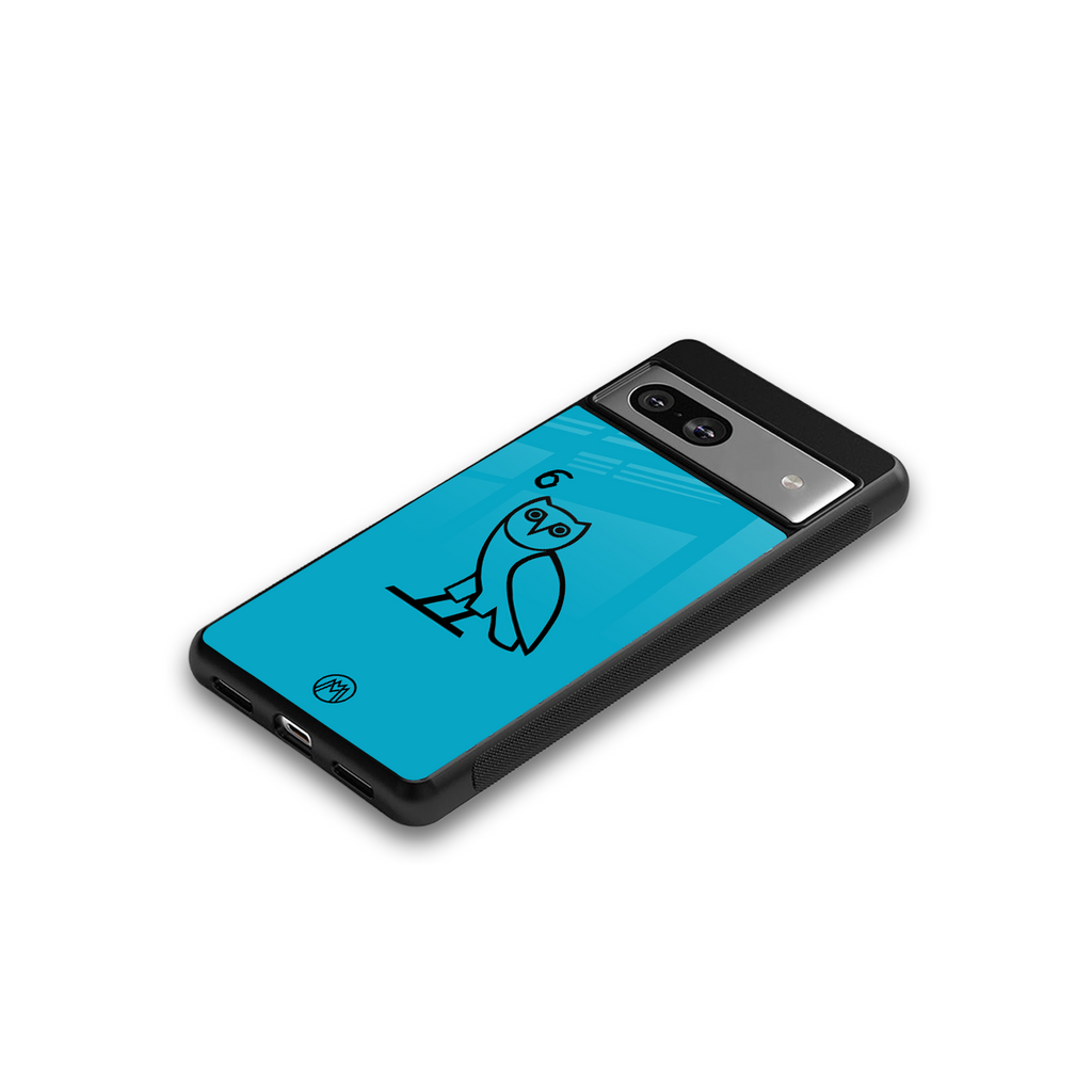 ovo sapphire back phone cover | glass case for Google Pixel 7