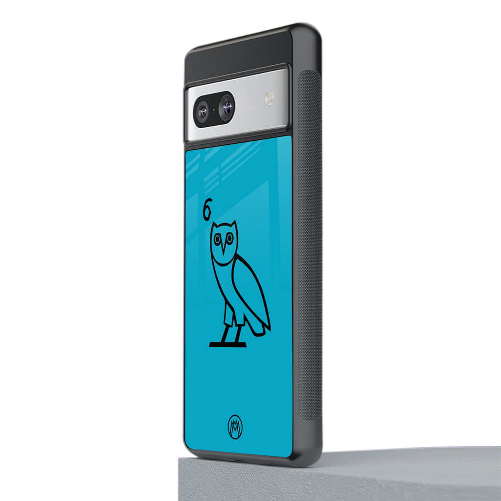 ovo sapphire back phone cover | glass case for Google Pixel 7