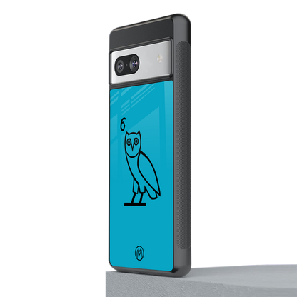 ovo sapphire back phone cover | glass case for Google Pixel 7A