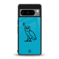 ovo sapphire back phone cover | glass case for google pixel 8 pro