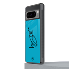 ovo sapphire back phone cover | glass case for google pixel 8 pro