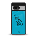 ovo sapphire back phone cover | glass case for Google Pixel 8