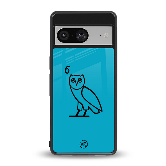 ovo sapphire back phone cover | glass case for Google Pixel 8