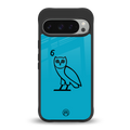 ovo sapphire back phone cover | glass case for google pixel 9 pro xl