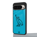 ovo sapphire back phone cover | glass case for google pixel 9 pro xl