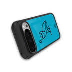 ovo sapphire back phone cover | glass case for google pixel 9 pro