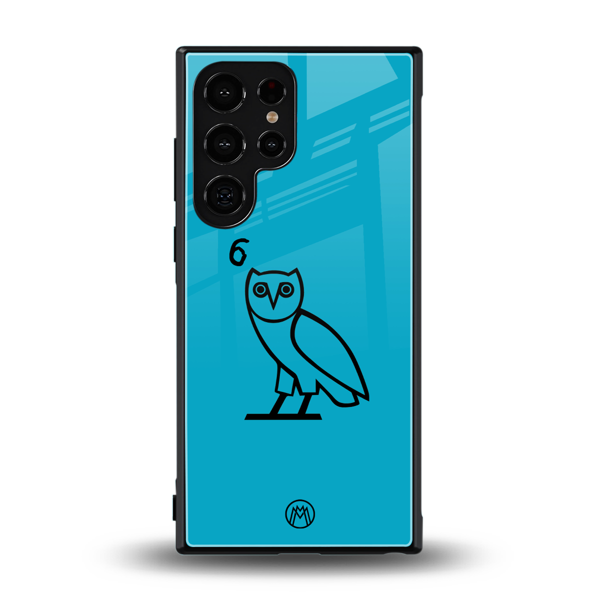 ovo sapphire back phone cover | glass case for samsung galaxy s24 ultra