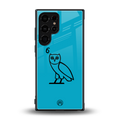 ovo sapphire back phone cover | glass case for samsung galaxy s23 ultra