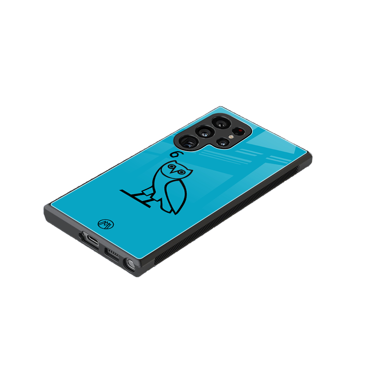 ovo sapphire back phone cover | glass case for samsung galaxy s24 ultra