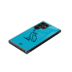 ovo sapphire back phone cover | glass case for samsung galaxy s23 ultra