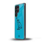 ovo sapphire back phone cover | glass case for samsung galaxy s25 ultra