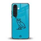 ovo sapphire back phone cover | glass case for samsung galaxy s24 plus