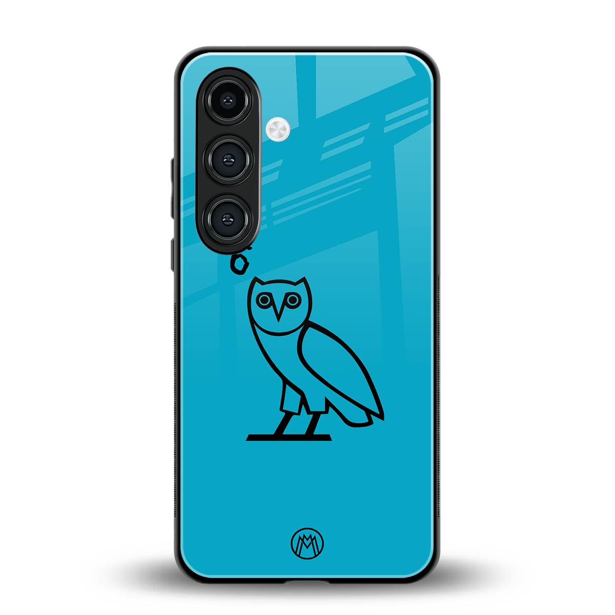 ovo sapphire back phone cover | glass case for samsung galaxy s24 plus